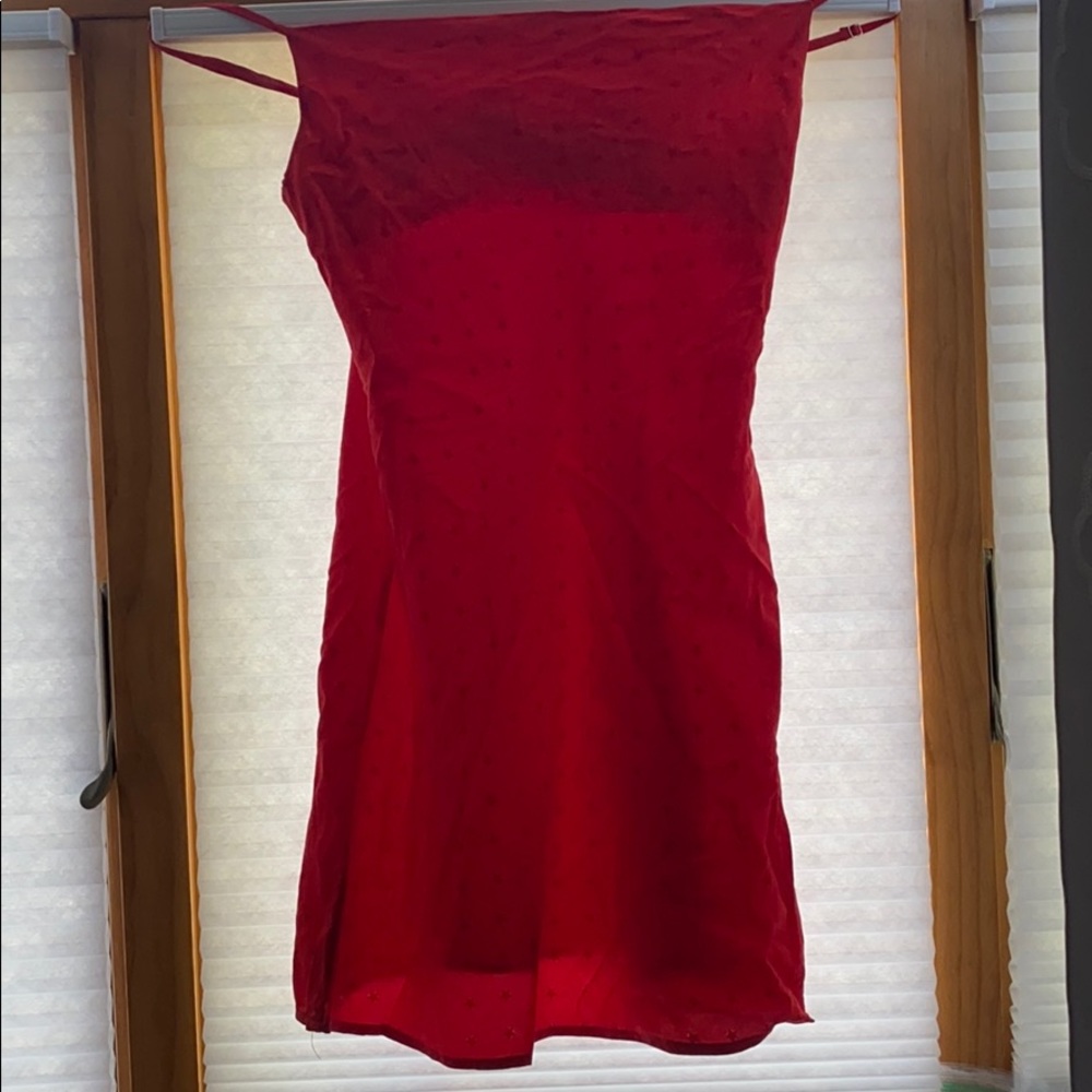 Red star dress NEVER WORN